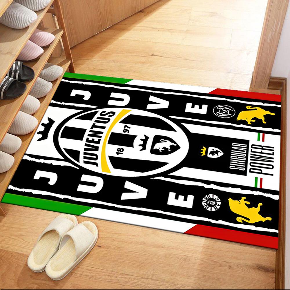 Juventus Floor Mat Suitable For Dining Room Living Rooms Game Room Hallway Antislip Rug Office Home Decor Birthdaychristmas Gift