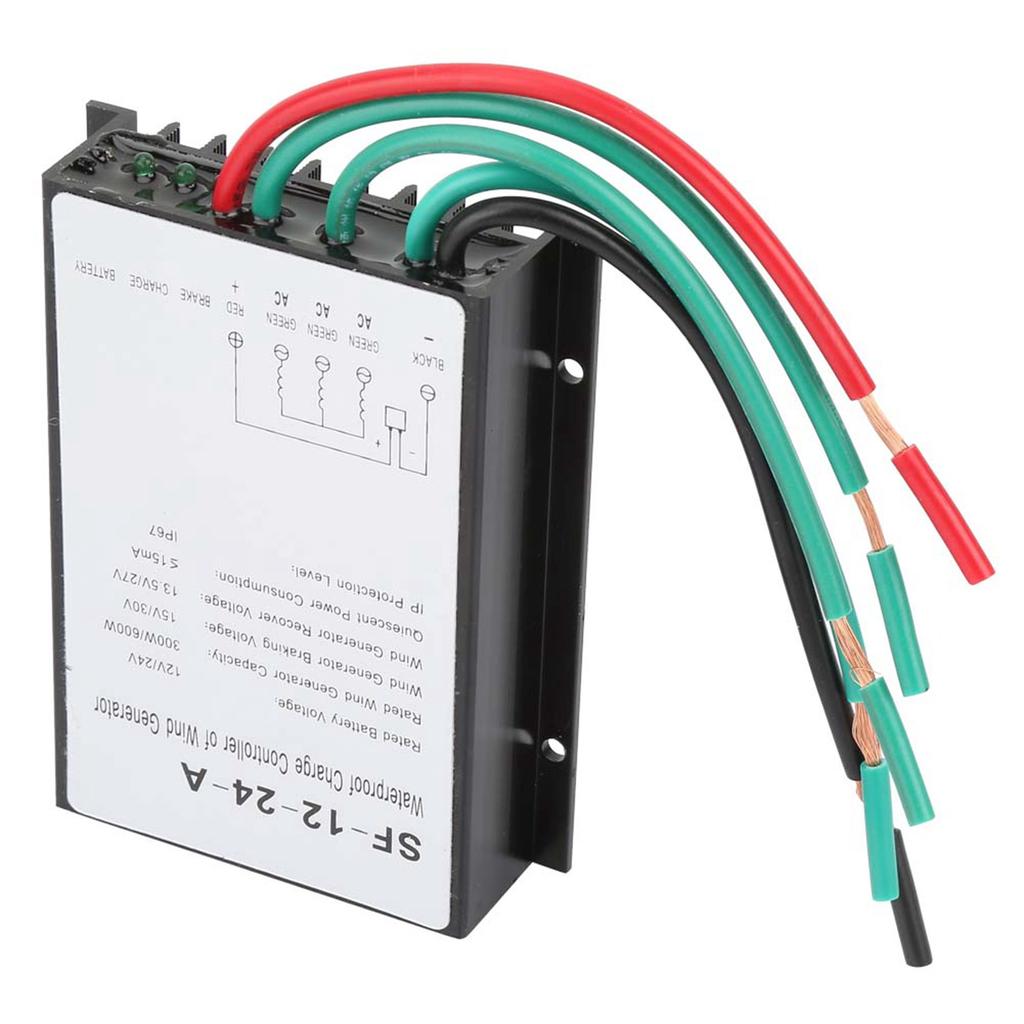 12V 24V 300W 600W Waterproof Wind Turbine Generator Charge Controller Regulator