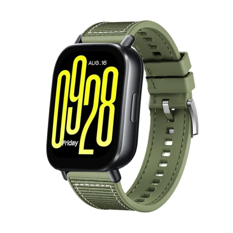 22 мм композитный силиконовый ремешок для Redmi Watch 5 Active/Lite, нейлоновый плетеный браслет, ремешок для Huawei Watch 4/3/GT5-4-3-2 Pro 46 мм