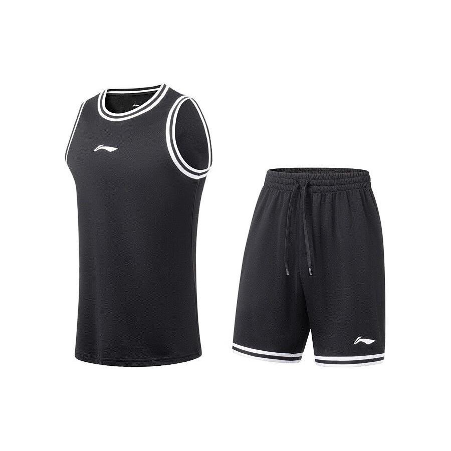 Спортивная коллекция Li Ning Баскетбольный костюм Мужской Черный AATT023-5