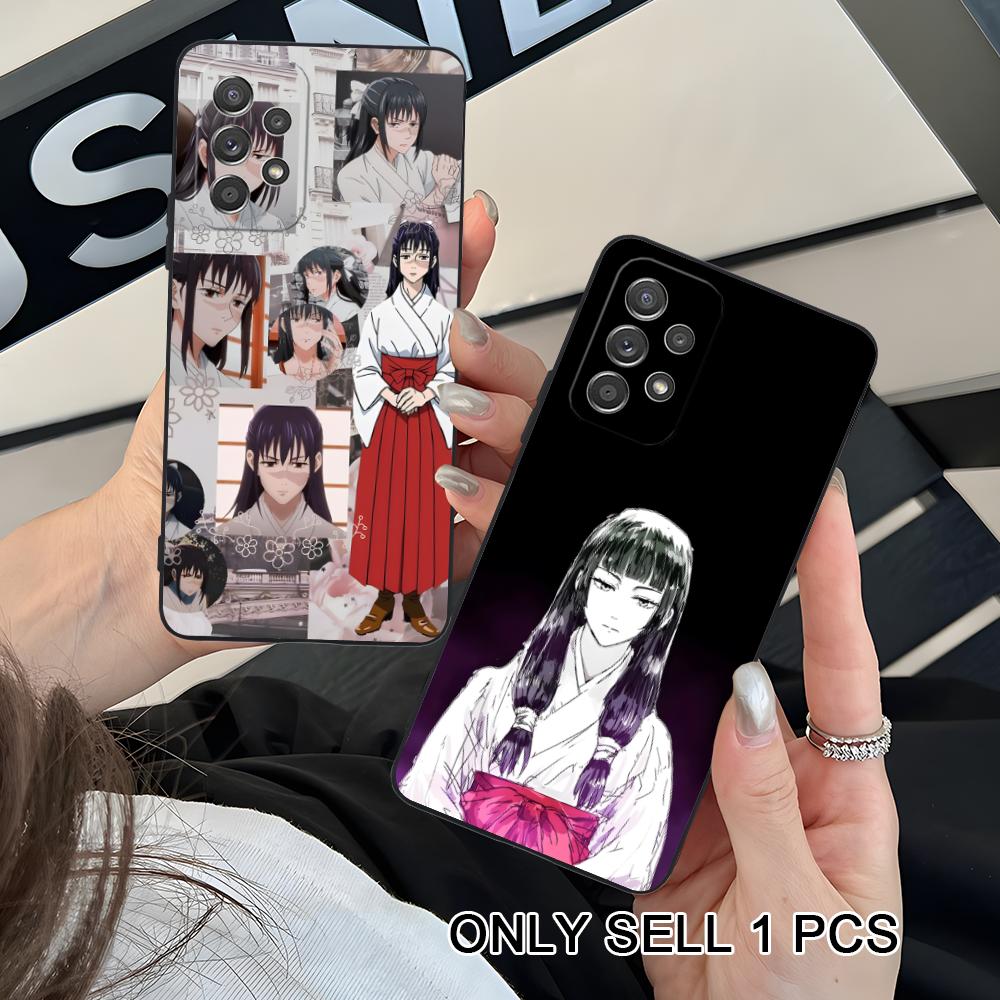 JJK Utahime Iori Матовый ТПУ Чехол для Мобильного Телефона для Samsung Galaxy A56 55 54 53 52 51 36 35 34 23 16 15 5G Цветная Крышка