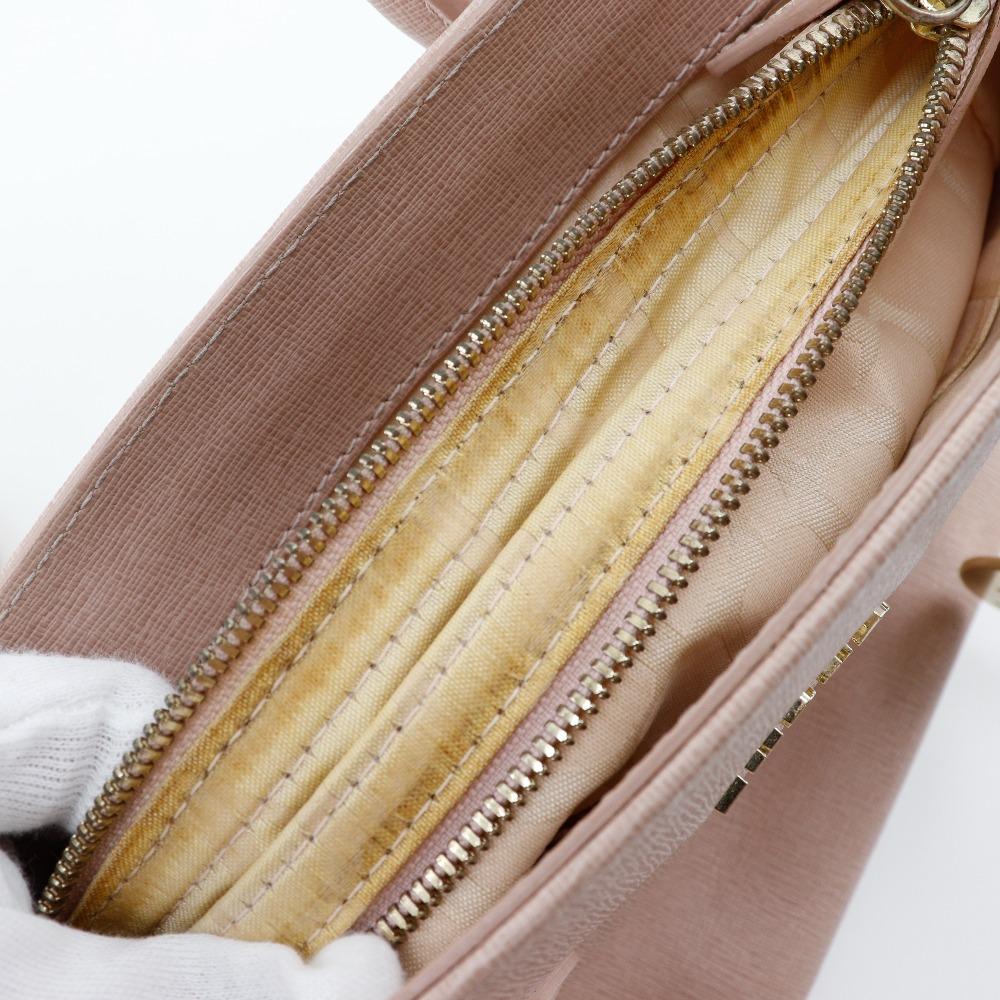 Furla Сумка-тоут через плечо 2WAY розовая кожа Женская Б/У