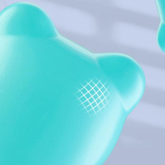 100 шт., детские шарики, гибкая красочная голова медведя, океанский мяч, тренировочная ручка, эмоциональный комфорт, пластиковый мяч без BPA, игрушки для детей, игровая палатка