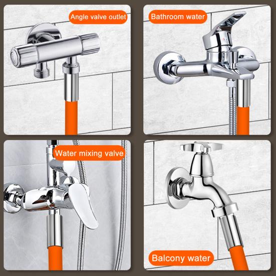 Регулируемый удлинитель крана, вращение на 360 градусов, широко используемые вспомогательные инструменты, удлинительная трубка для водопроводного крана, кухня