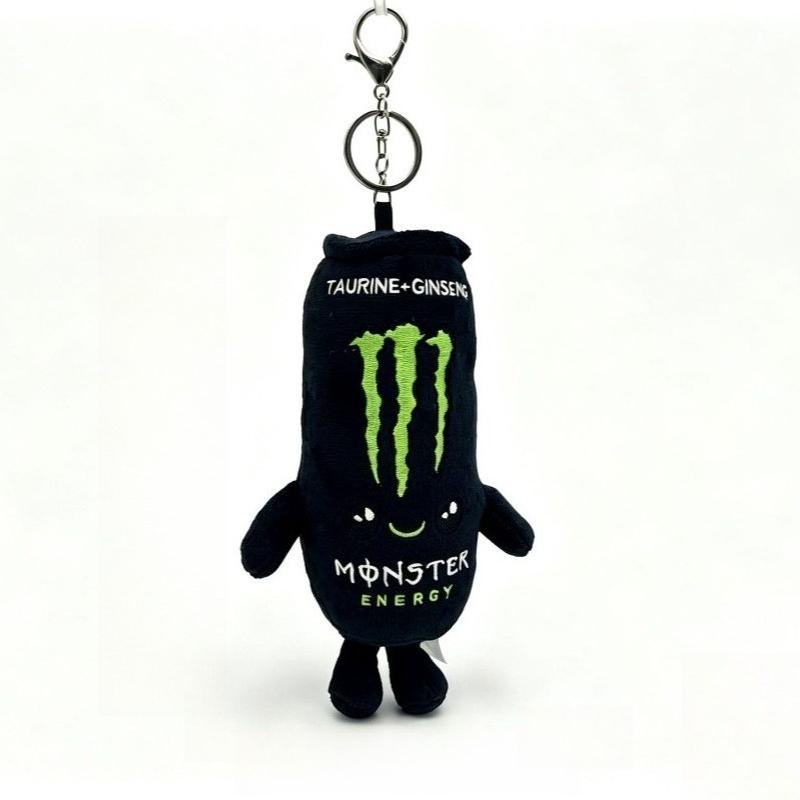 Новая милая плюшевая игрушка Monster Energy Drink без сахара Милая реалистичная банка энергетического напитка Мягкая фигурка разных цветов Украшение для дома Коллекционный подарок