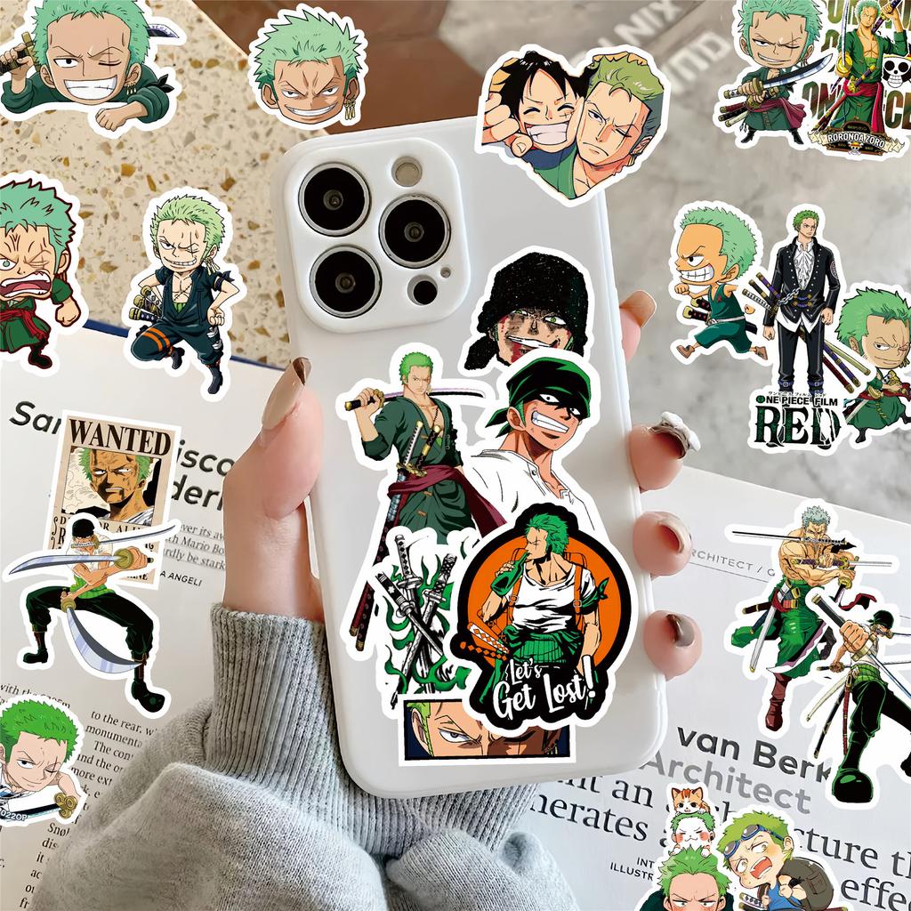 100Pcs/Set Zoro Stickers DIY Scrapbooks Album Decor Decals Stickers