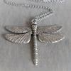 Large Dragonfly Pendant Long Chain Necklace Boho Long Necklace Good Luck Butterfly Necklace for Women