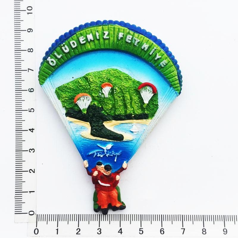 Турция Магнит на холодильник Сувенир Кемер Аланья Анталья Магниты из смолы для холодильника Магнитные наклейки Подарки Украшения для дома