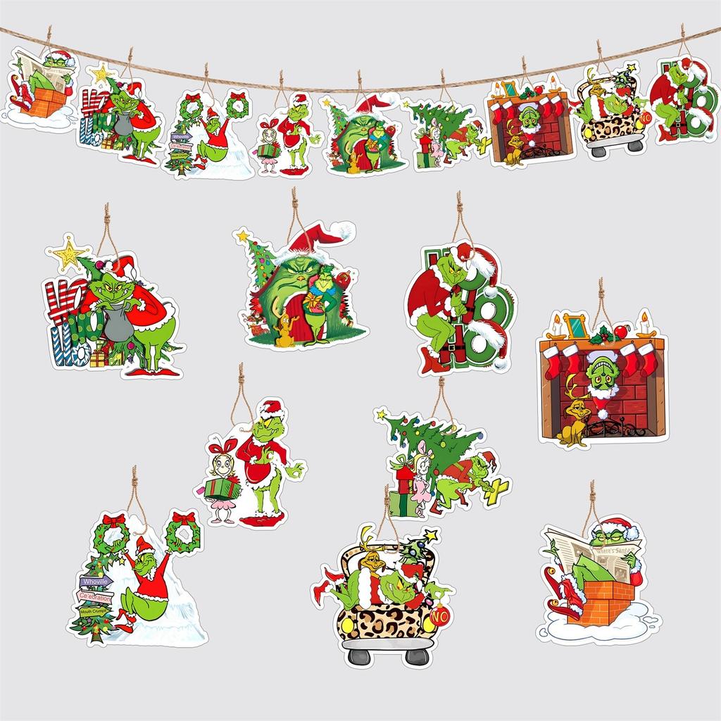 20 шт Рождественские украшения Добро пожаловать в рождественские украшения Товары для вечеринок Украшения для рождественской вечеринки