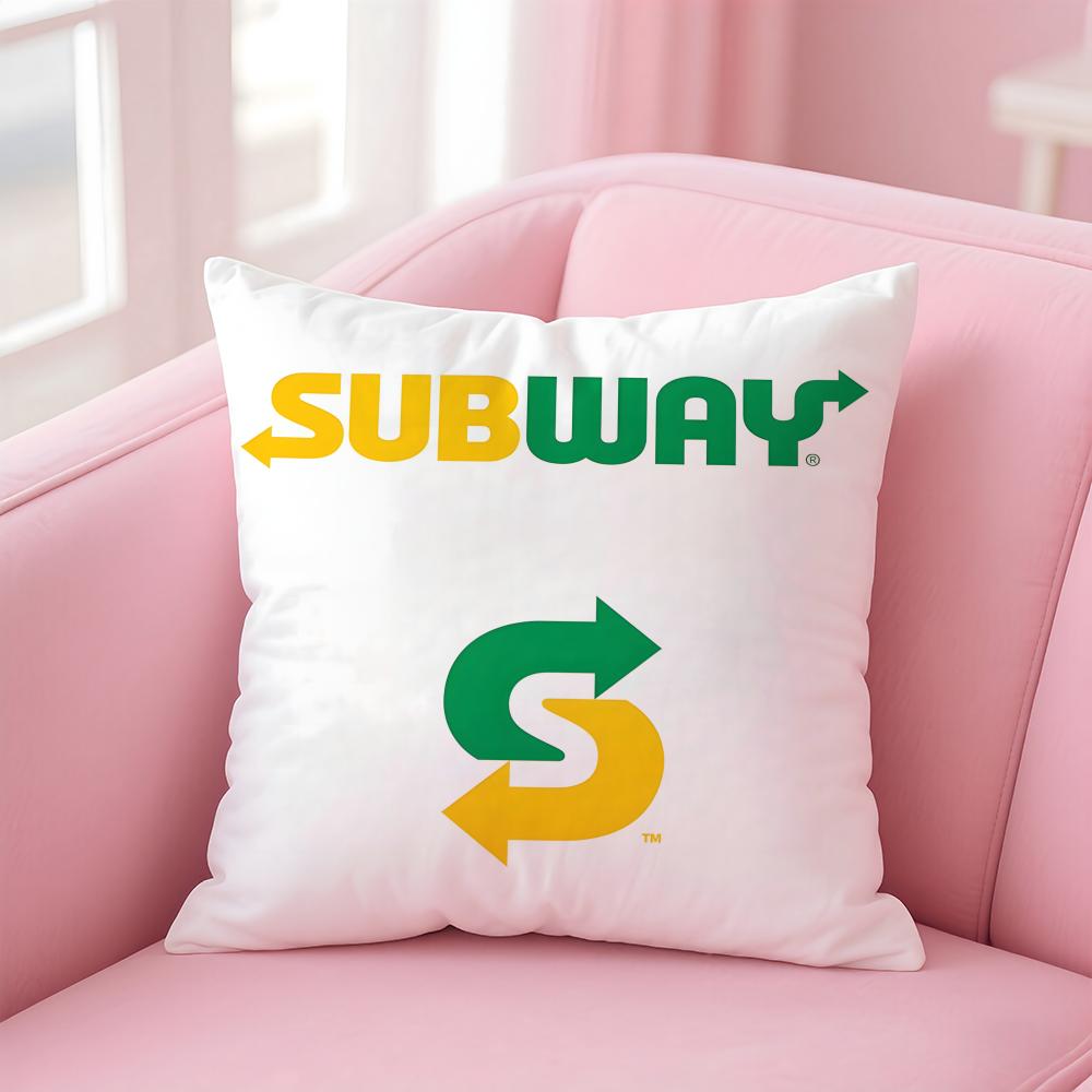 Чехол на подушку S-Subway для дома и автомобиля, многоцелевой чехол на подушку - Двусторонний, Мягкий и прочный для ежедневного использования