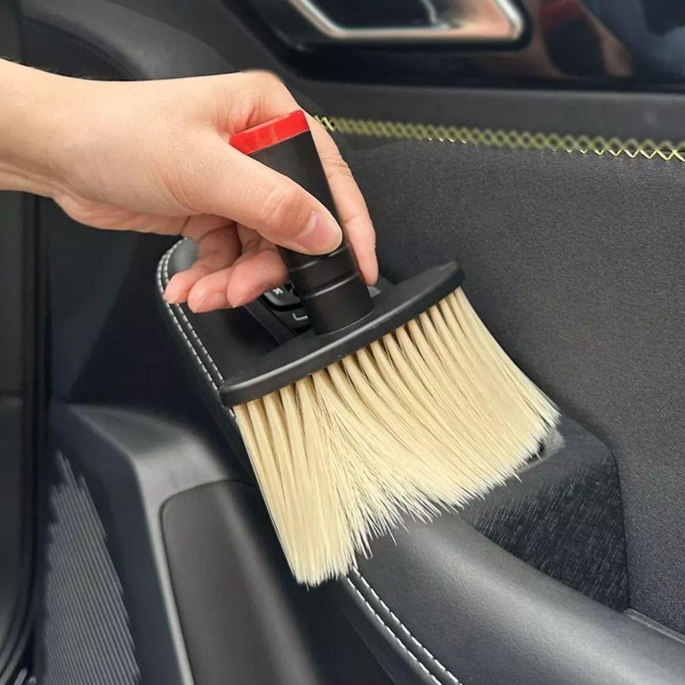 Portable Air Conditioning Outlet Brush Dual-use Keyboard Cleaning Brush New Car Dust Brush