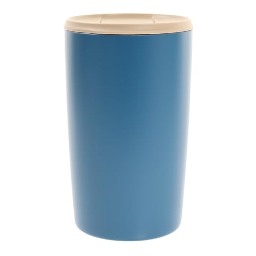 Термос JDP-400 BL Кружка-термос с крышкой, с вакуумной изоляцией, 13,5 жидких унций (400 мл), синий