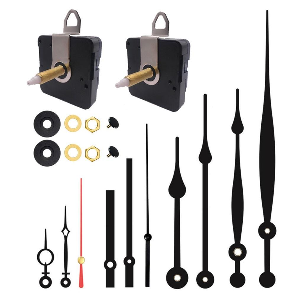 2шт кварцевый механизм часов комплект настенных часов механизмы часы с питанием замена