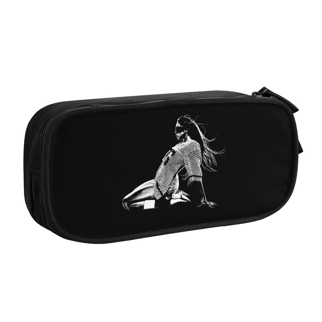 THINK LATER World Tour Tate Mcrae Pencil Cases Lovely Pen Bag Girl Boy Large Storage School Supplies Cosmetic Pencilcases