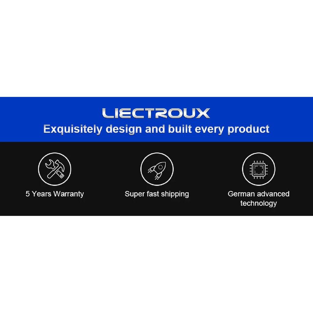 Liectroux YW710 Robot Window Cleaner Laser Sensor,Double Water Spray,Strong Vacuum,Home Wall Glass Cleaning Robot,App Control