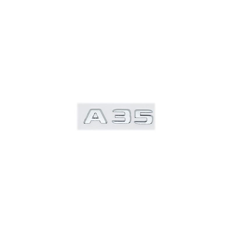 3D ABS глянцевые черные буквы A35 A45 A45S Turbo 4matic эмблема для Mercedes Benz AMG автомобильное крыло багажника сзади W176 W177 наклейка с логотипом