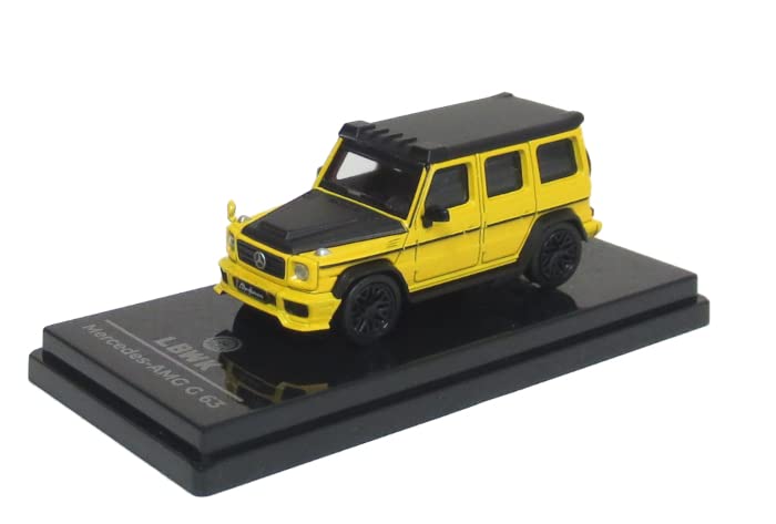 PARAGON Scale Liberty Walk G63 Yellow LHD 1/64 Mercedes-AMG