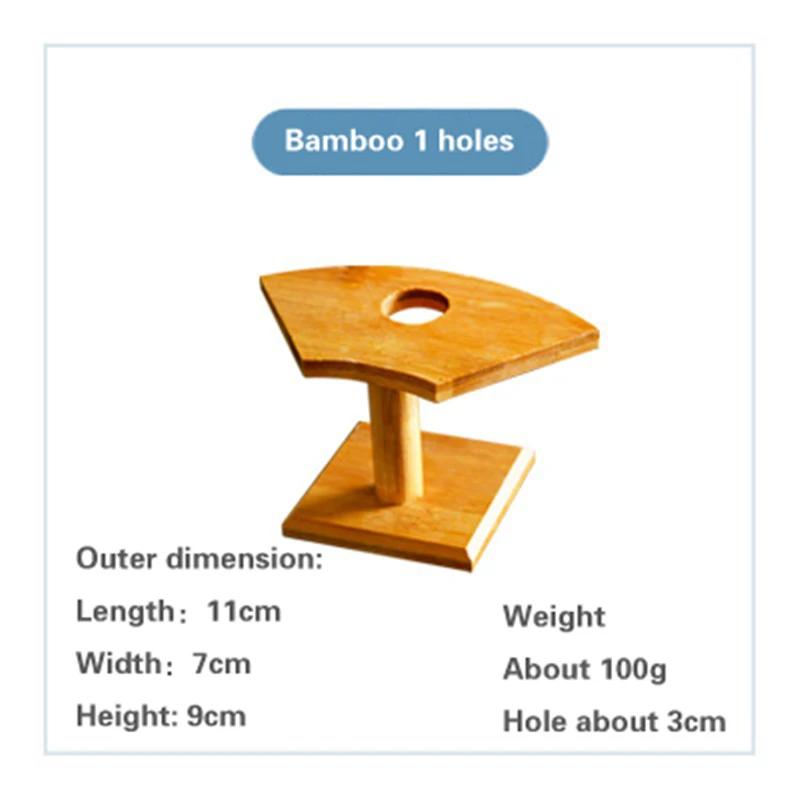 Bamboo and Wood Hand Roll Holder Porphyra Roll Sushi Rack Sushi Container Japanese Sushi Rack Wooden Tableware Ice Cream Rack