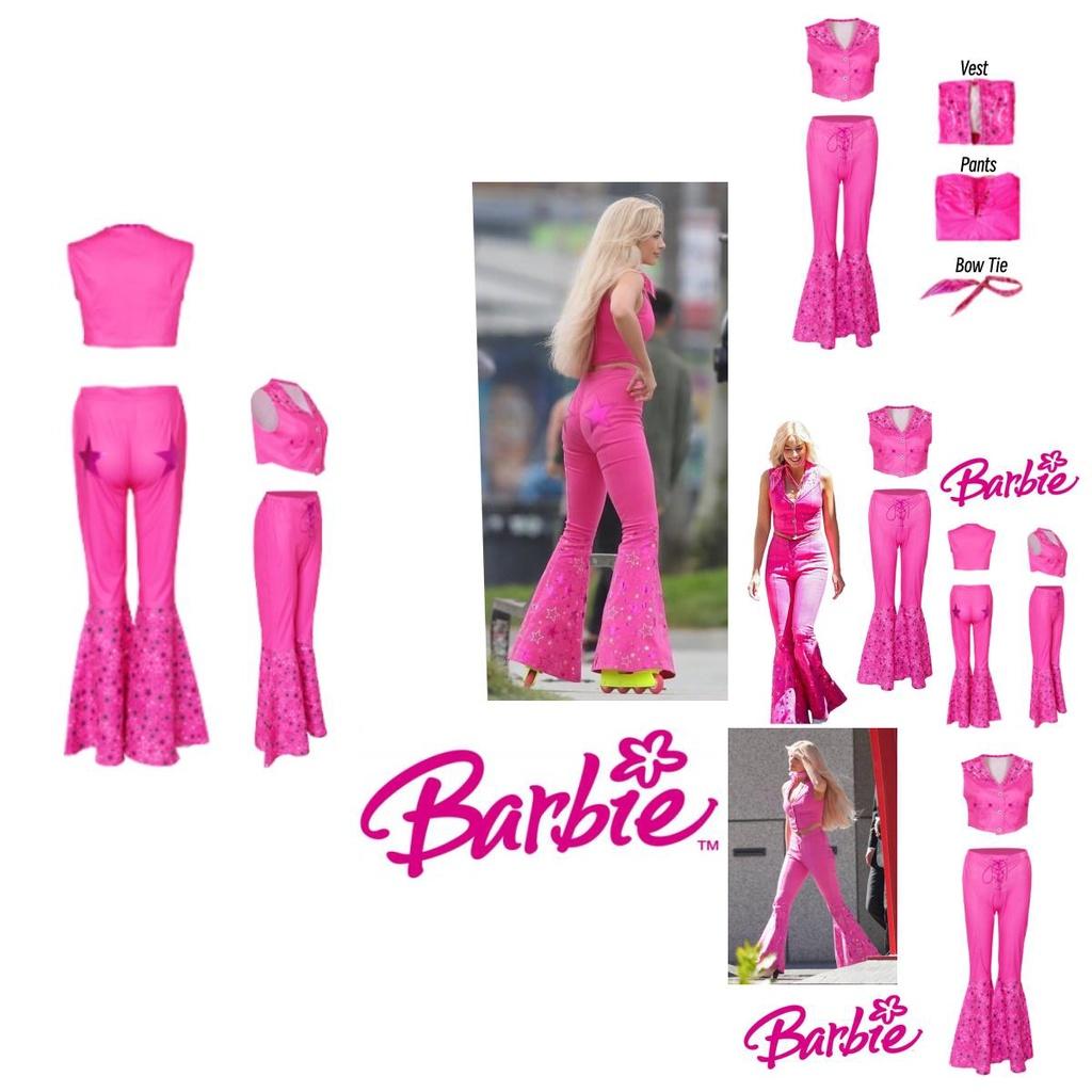 Trendy Barbie Ken Movie Character Cosplay Outfit Polyester, Personalized Streetwear, Available In Multiple Sizes