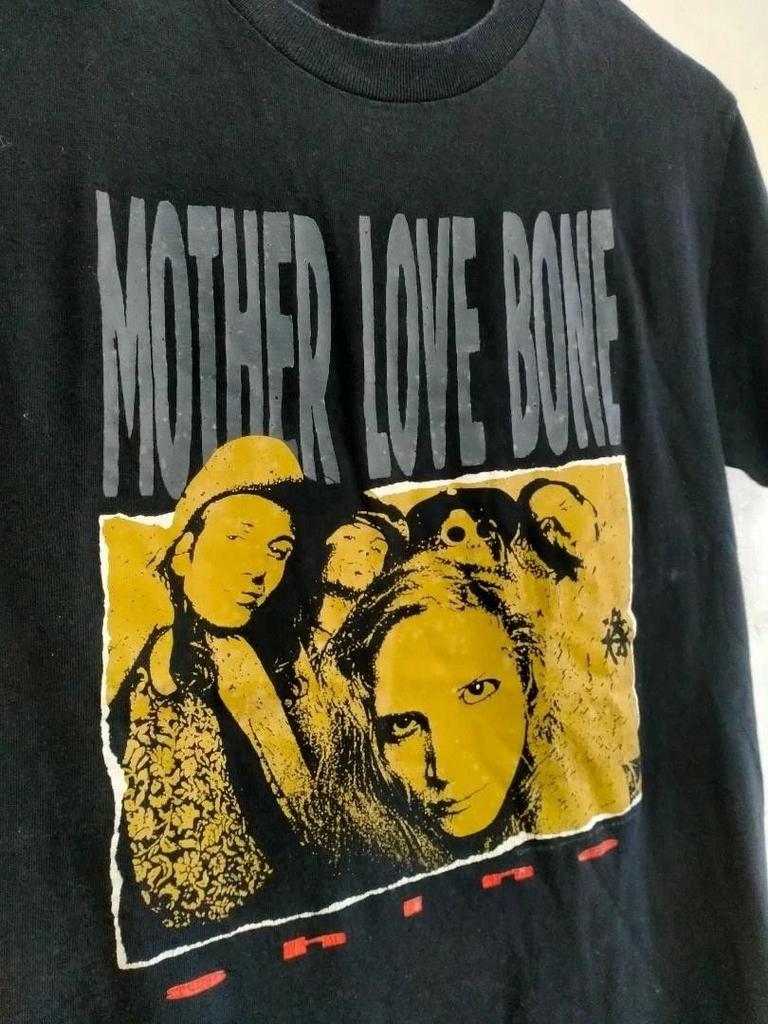 Mother Love Bone Band Basic Black Short Sleeve Unisex T shirt Reprint WA4843