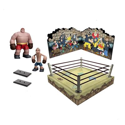 Набор фигурок Popeye & Oxheart, 5 точек артикуляции, 3,75 дюйма, Коричневый, 647375