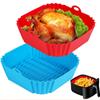 Soft Silicone Air Fryer Liners Mould Liners Baking Basket New Pizza Plate for Air Fryer