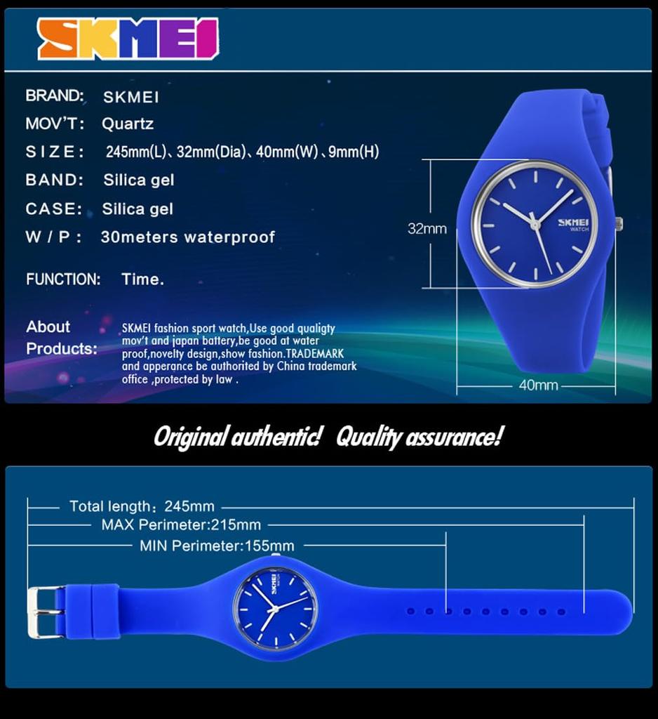 SKMEI Arm High School розовые часы для женщин женские часы, водонепроницаемые, спортивные, силиконовые, милые, студенческие, простые, часы, женские часы, модные,