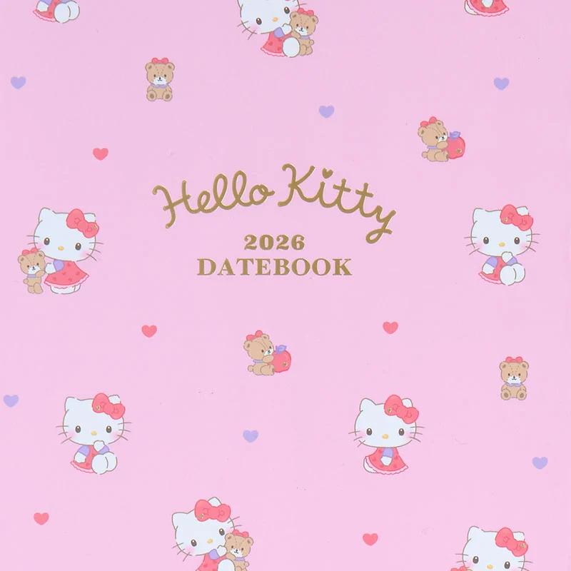 Sanrio Hello Kitty Ежедневник A5 2026 Япония НОВЫЙ Персонажи Sanrio