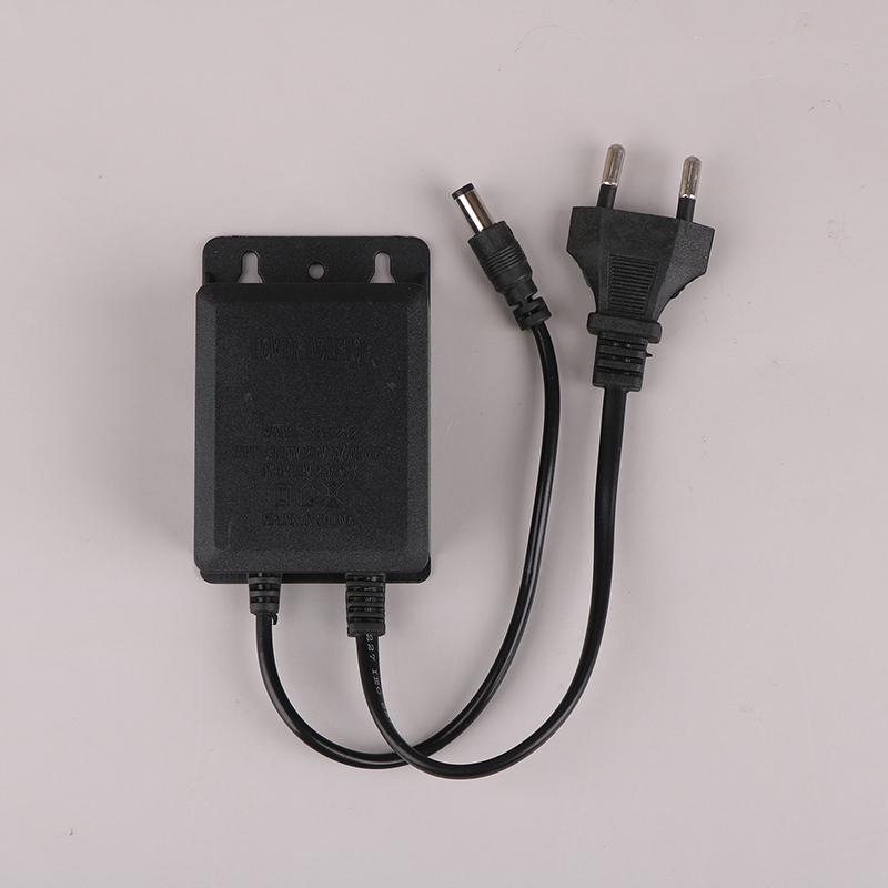 Вход переменного тока 220 В Выход постоянного тока 12 В Блок питания Вилка ЕС Уличный водонепроницаемый Адаптер питания Зарядное устройство для CCTV безопасности AHD аналоговой IP-камеры
