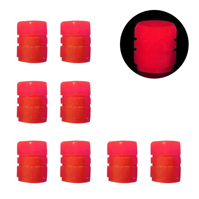 Универсальная светящаяся крышка клапана шины, ступица колеса автомобиля, светящаяся пылезащитная декоративная крышка насадки на обод шины для мотоцикла, велосипеда