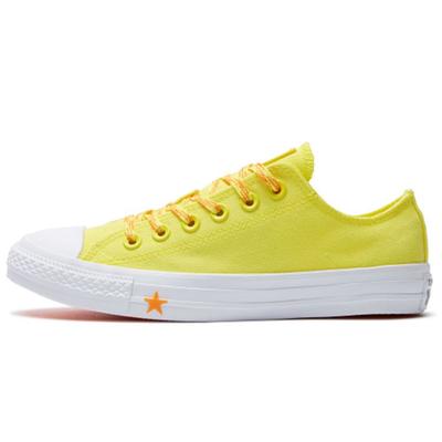 Кеды Chuck Taylor All Star Classic Casual с низким верхом из парусины Женские кроссовки Желтый 564116C
