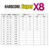 DUEL HARDCORE Super X8 PE Леска для рыбалки [Высокая прочность, Высокая чувствительность] 1.5, 300м, 5 цветов, H4324-5C