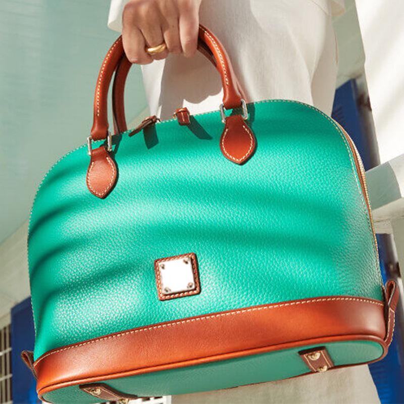 Vintage Pebble Lychee Grain Crossbody Bag Shell Bag for Women Crossspan Bag Handbag