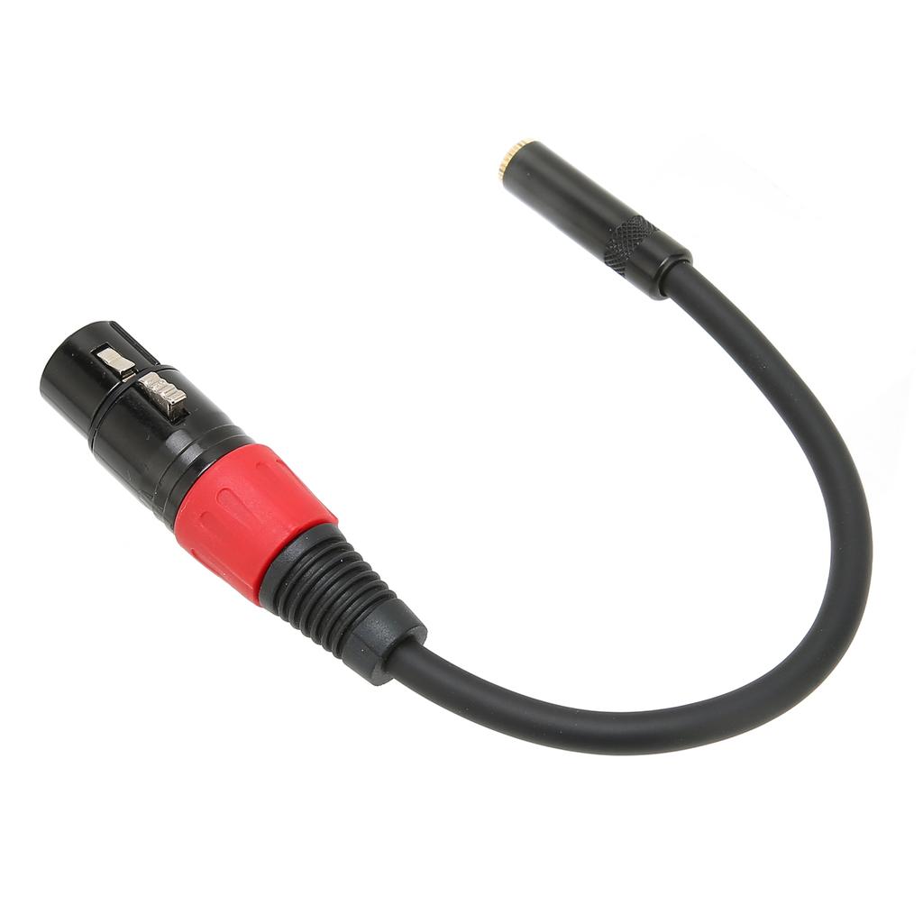 3.5mm To XLR Female Cable Professional Mini Jack Microphone Converter Wire for Camera ComputerXLR Female To 3.5mm