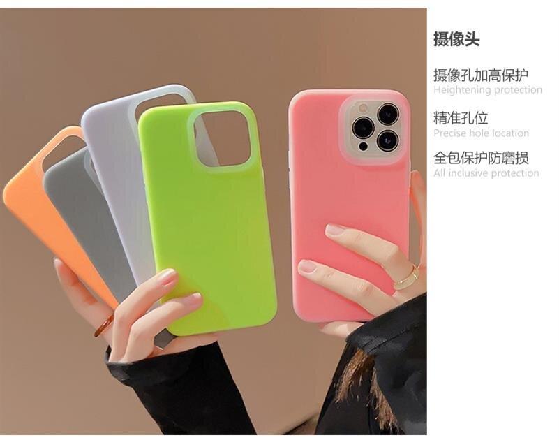 Liquid Silicone Jelly Case for iPhone 15/16 Series