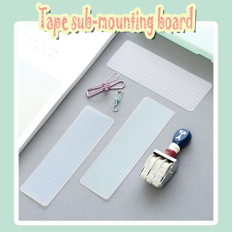 Colorful 1pcs Washi Tape Dispenser Organizer Board For Scrapbooking And Journaling