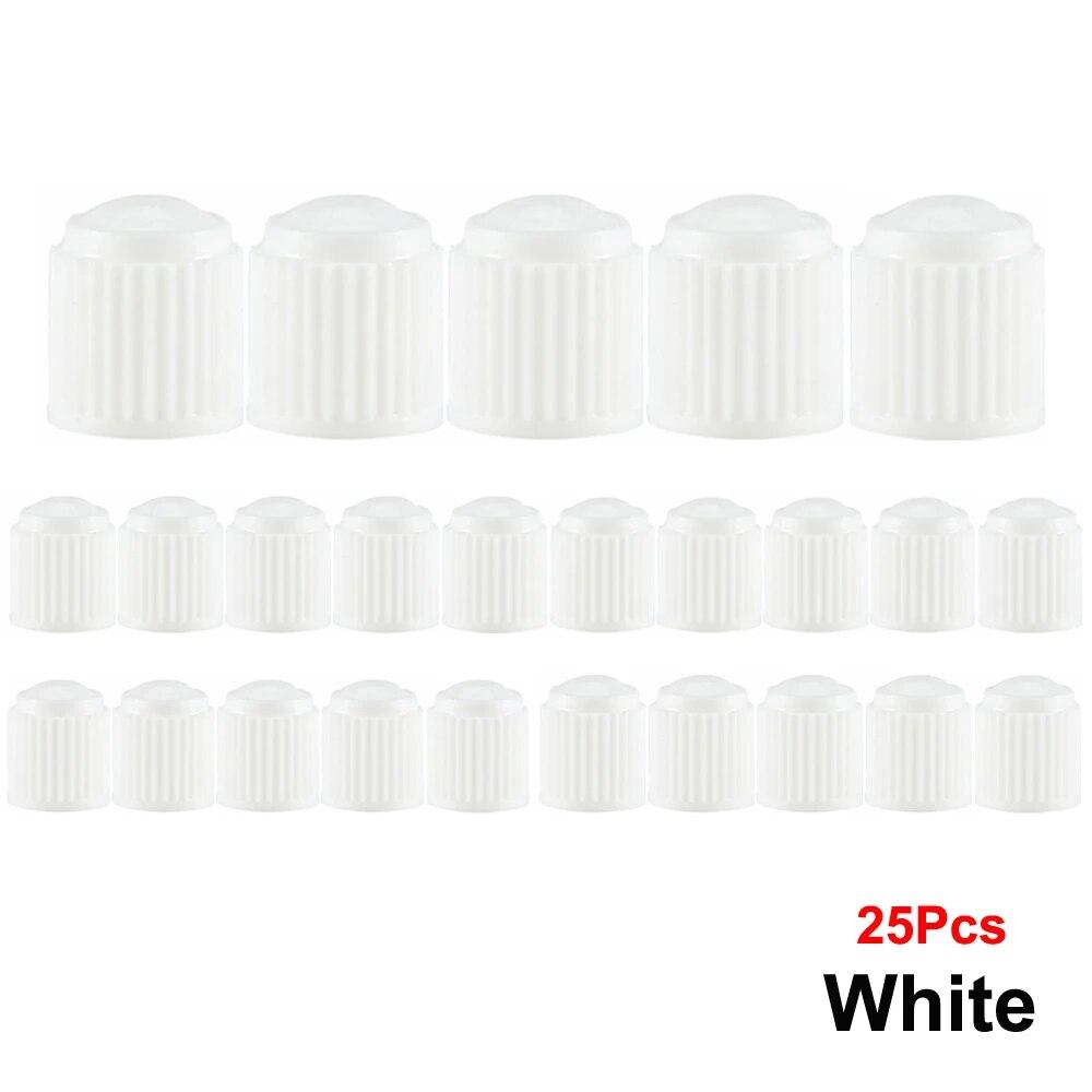 10/25/50/100 шт. колпачки для клапанов шин, пластиковые автомобильные стержни для шин, пылезащитные чехлы, универсальные колпачки для клапанов для автомобилей, мотоциклов, велосипедов, велосипедов