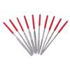 10 Pcs Needle File Set Diamond Model Grinding Trimming Needle File Kit for Material Processing