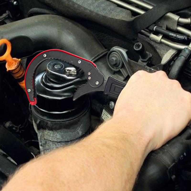 Ключ для масляного фильтра с длинной ручкой и широким отверстием для масляного фильтра мотоцикла, эргономичный нескользящий инструмент для масляного фильтра для легкого снятия