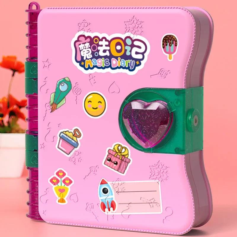 Набор для украшения и макияжа для детей, волшебная книга, шкатулка-сюрприз, кольца и браслеты ручной работы, набор для ролевых игр в принцессу, подарок на день рождения или Рождество для девочки.