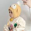 Windproof Ear Protection Hat Warm Plush Infant Knitted Cap New Pullover Cap  Autumn and Winter