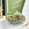 Elegant Fruit Serving Tray with Cover - Stylish Platter for Fresh Produce and Treats