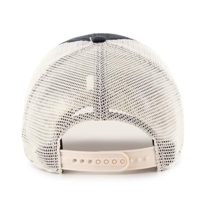 Casquette Trucker - 47 Brand - VINTAGE FLUID Anaheim Ducks - Noir - Blanc - Ajustable