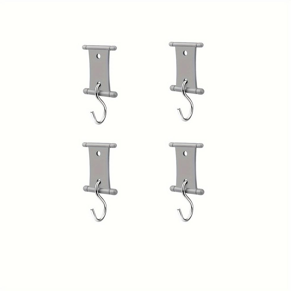 4/8/12/16Pcs S-Shaped Camping Awning Hooks Clips RV Tent Hangers Light Hangers For Caravan Camper Hooks Accessories Outdoor Supplies