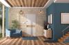 MODERN WOODEN LED CEILING HANGING LAMP