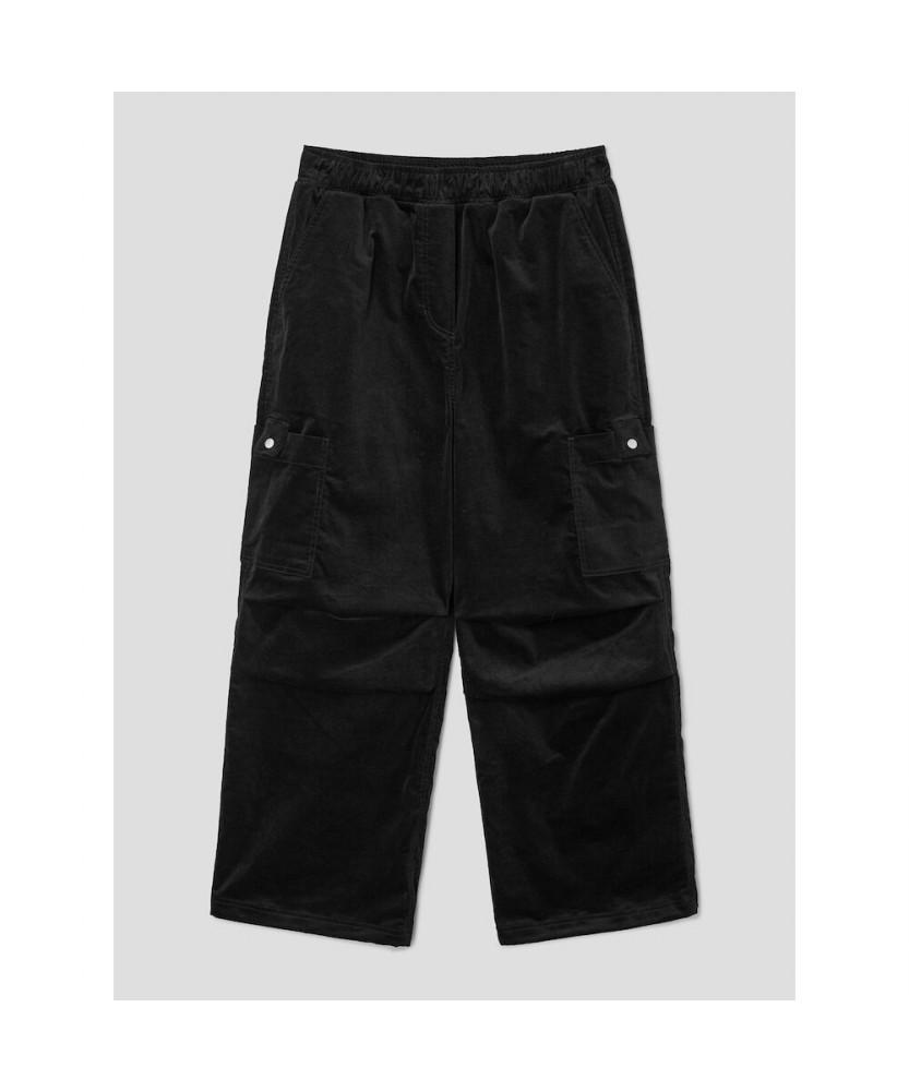 8SECONDS Velveteen Cargo Pants Black