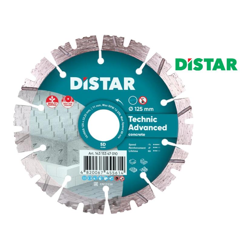 Distract Diamond Disc 125Mm Technic Advanced