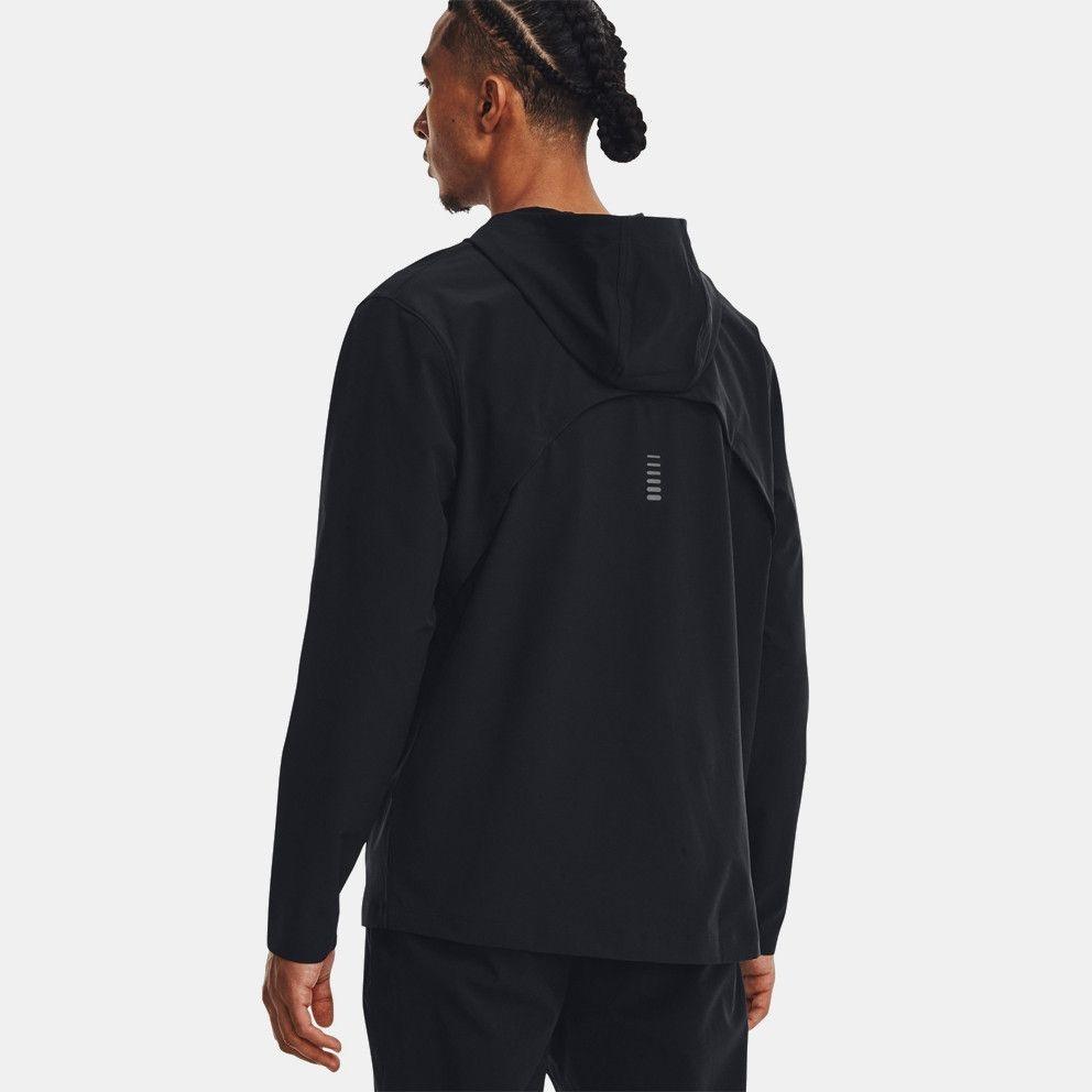 Under Armour Мужская куртка с капюшоном Outrun The Storm 'Черная' 1376794-002