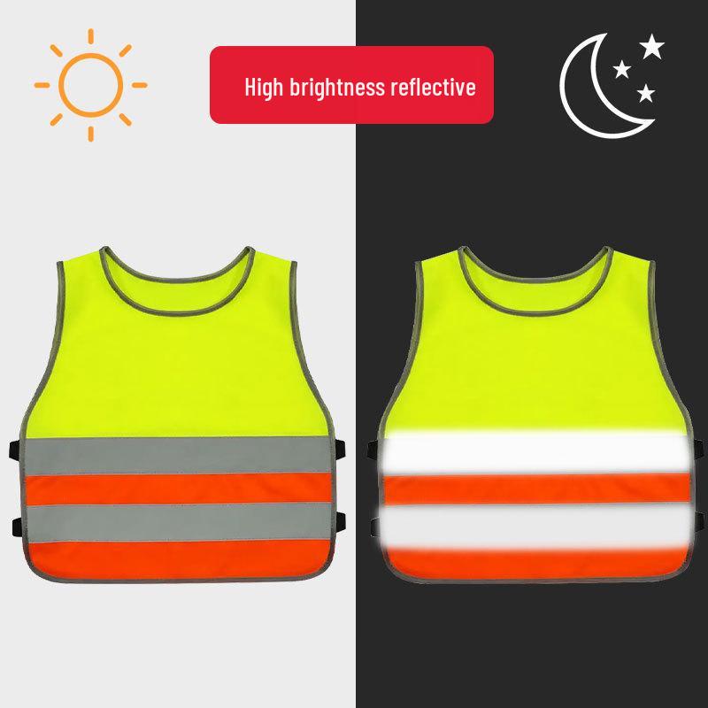 Kids' Reflective Safety Vest for Traffic & Activities