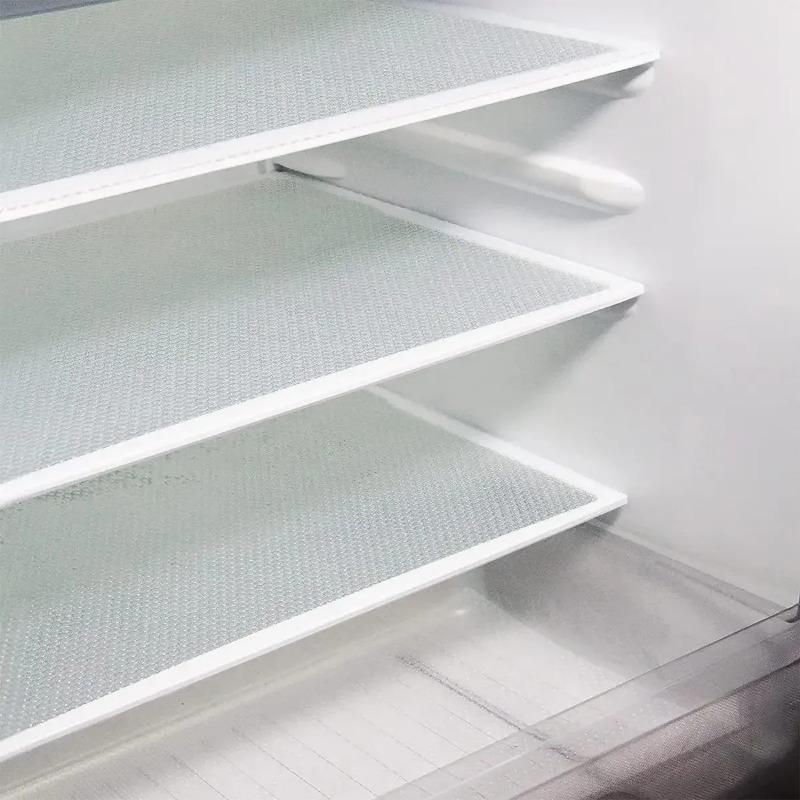 4 шт. EVA водонепроницаемый коврик для холодильника, моющийся плесени, кухонный коврик, анти-масляный коврик для ящика шкафа, теплоизоляционный коврик для холодильника